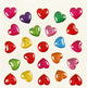 Creativ company mini stickers, afm 7-11 mm, 100 vellen