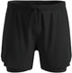 Odlo zeroweight 5 inch 2-in-1 hardloopshort 2.0 - mannen - - xl