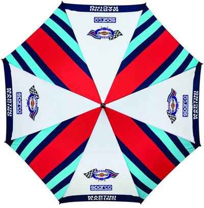 Sparco martini racing replica 80 martini racing paraplu - zwart — marineblauw — maat onesize