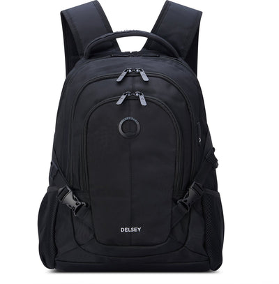 Delsey element backpack navigator – 29 liter – laptoprugzak 15,6 inch – usb-poort – smart-sleeve – black
