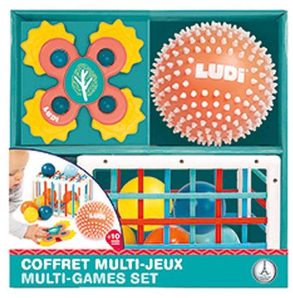 Ludi - multi speelset - sensorisch speelgoed