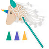 Bs toys houten eenhoorn stokpaard