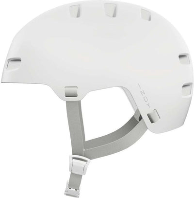 Abus fietshelm indy pure white s - 51-55 cm - wit - geschikt voor gebruik op elektrische fietsen - stadsfietsen - 360 g