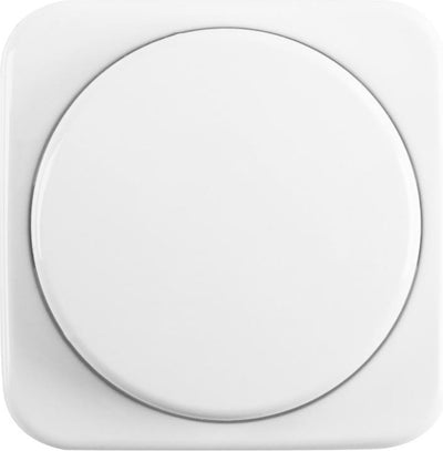 Busch jaeger busch-jaeger reflex centraalplaat met knop - voor dimmer - inbouw - polarwit