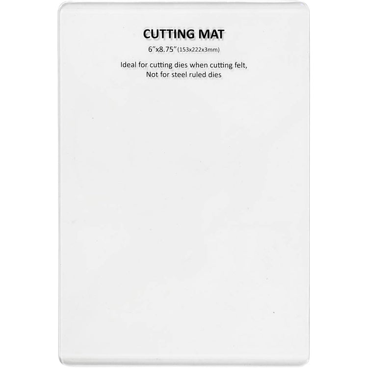 Snijplaat acryl, afm 22,2x15,3 cm, dikte 3 mm, 1 stuk