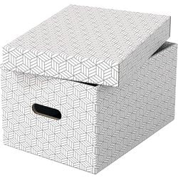 Esselte opbergdoos 628282 medium 19 l wit
