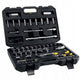 Stanley dopsleutelset 1 4 + 1 2 - 72 delig