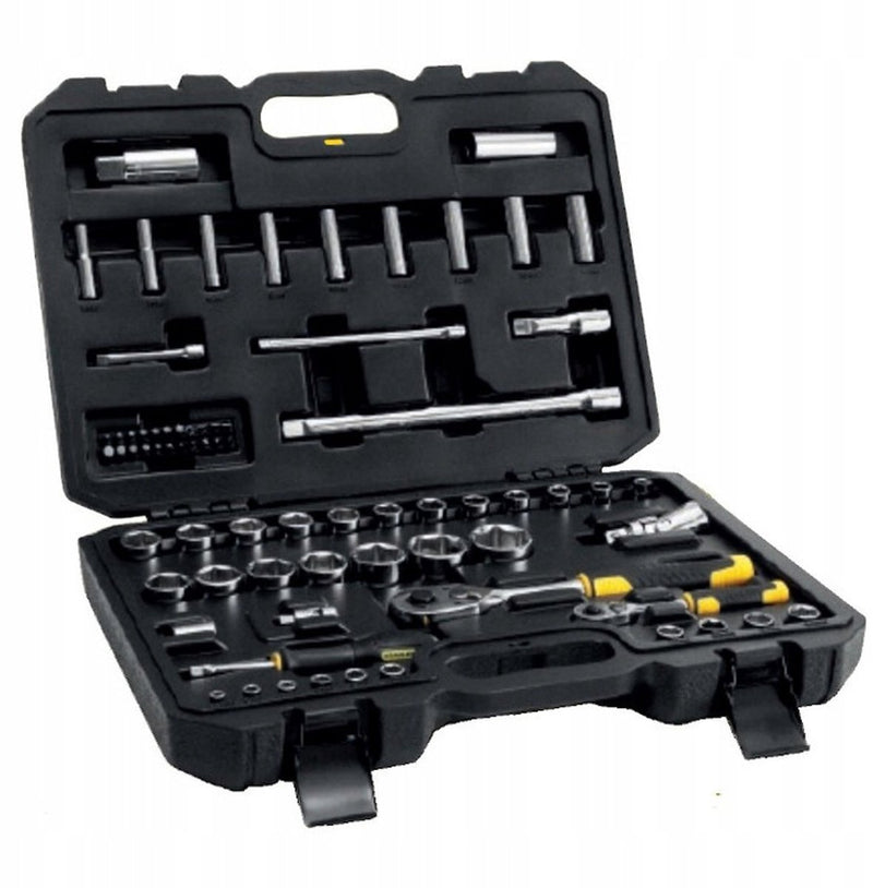 Stanley dopsleutelset 1 4 + 1 2 - 72 delig