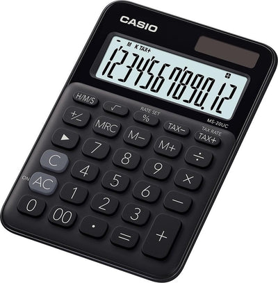Casio ms-20uc-gn calculator desktop basic zwart