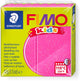 Fimo kids boetseerklei 42 g glitter rose