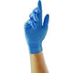 Wegwerphandschoenen unicare gs0035 blauw nitril