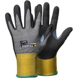 Nitrile handschoenen tegera 8807-7 maat 7 grijs