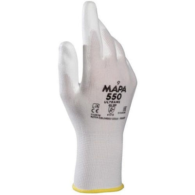 Handschoenen mapa professional 34550548 pu wit
