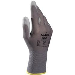 Werkhandschoenen mapa professional 34551039 pu grijs