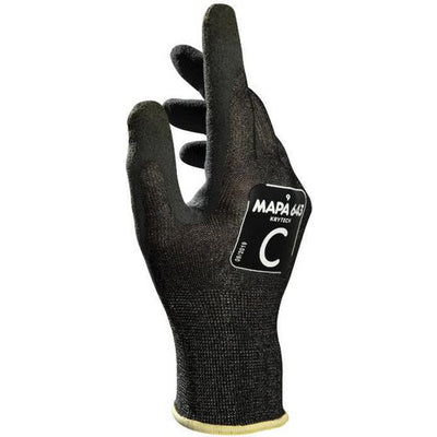 Handschoenen mapa professional 34643010 nitril zwart