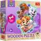 Trefl paw patrol houten puzzel 50 stukjes - educatief kinderspel.