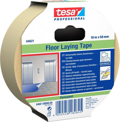 Tesa professional transparent double-sided self-adhesive tape pp-carrier and synthetic rubber