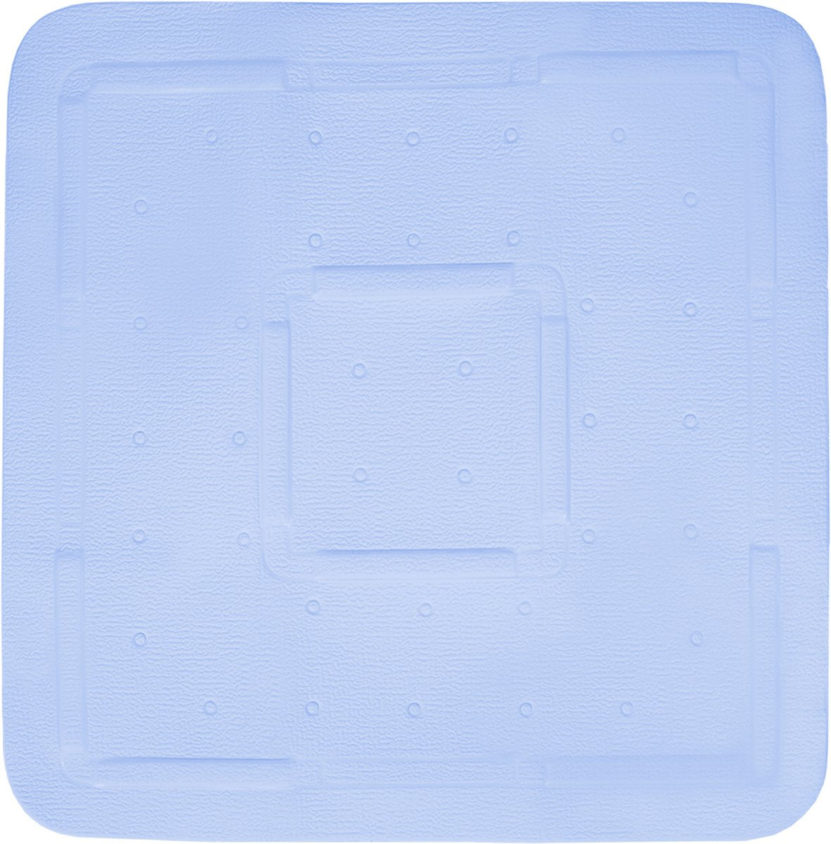 Differnz tutus anti-slip inlegmat douche 55x55xcm blauw