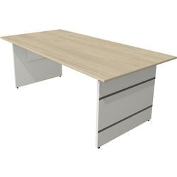 Bureau kerkmann 11464250 rechthoekig esdoorn