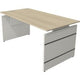 Bureau kerkmann 11464050 rechthoekig esdoorn