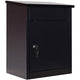 Brievenbus phoenix pb0581bk sleutelslot zwart