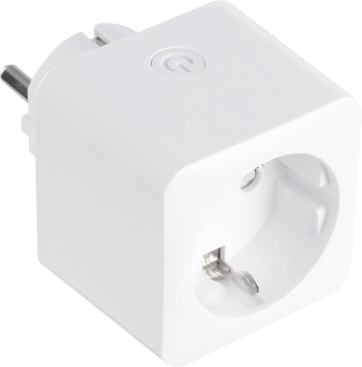 Q-link adapterstekker - randaarde - wifi meter - 16a - wit