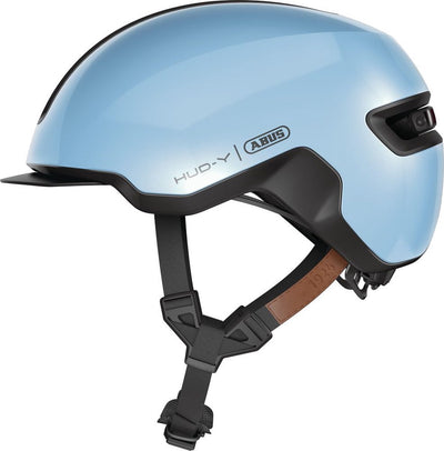Abus helm Hud-Y iced Blauw L 57-61cm