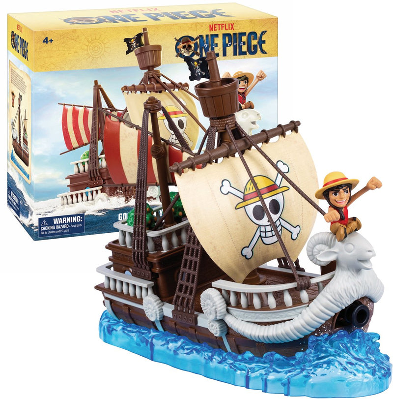 Moose toys one piece - going merry deluxe collector schip - incl. luffy speelfiguur