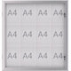 Vitrine maul 6654208 maulexcite zilver