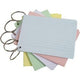 Indexkaarten exacompta 10330e kleurenassortiment papier