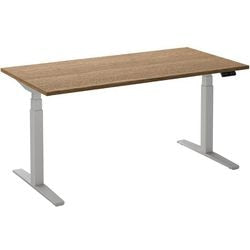 Zit-sta-bureau ceha ade2plme188q9016ret eiken tabak melamine, metaal