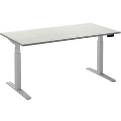 Zit-sta-bureau ceha ade2plme188q9016w wit melamine, metaal