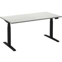 Zit-sta-bureau ceha ade2plme189q9005w wit melamine, metaal