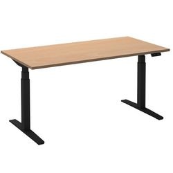 Zit-sta-bureau ceha ade2plhl168q9005be beuken melamine, metaal