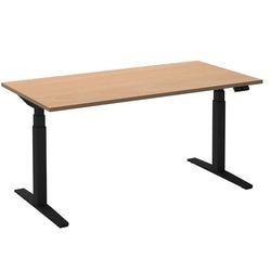 Zit-sta-bureau ceha ade2plhl208q9005be beuken melamine, metaal