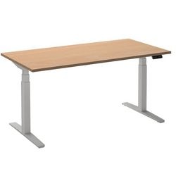Zit-sta-bureau ceha ade2plhl208q9016be beuken melamine, metaal