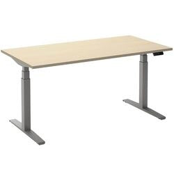 Zit-sta-bureau ceha ade2plhl188q9006ah esdoorn melamine, metaal