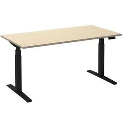 Zit-sta-bureau ceha ade2plhl189q9005ah esdoorn melamine, metaal