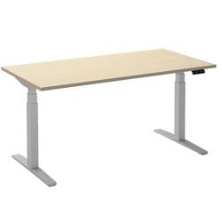 Zit-sta-bureau ceha ade2plhl189q9016ah esdoorn melamine, metaal