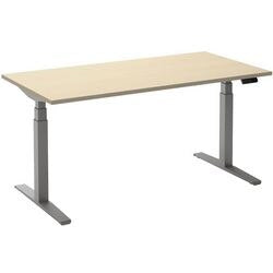 Zit-sta-bureau ceha ade2plme188q9006ah esdoorn melamine, metaal