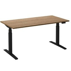 Zit-sta-bureau ceha ade2plhl208q9005ret eiken tabak melamine, metaal