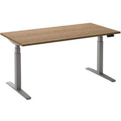 Zit-sta-bureau ceha ade2plme148q9006ret eiken tabak melamine, metaal
