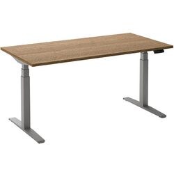 Zit-sta-bureau ceha ade2plme188q9006ret eiken tabak melamine, metaal