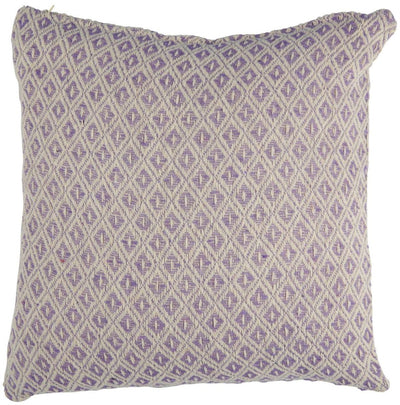 Arti casa sierkussen - 45x45 cm - decoratief kussen - zacht en comfortabel - voor bank en bed - paars