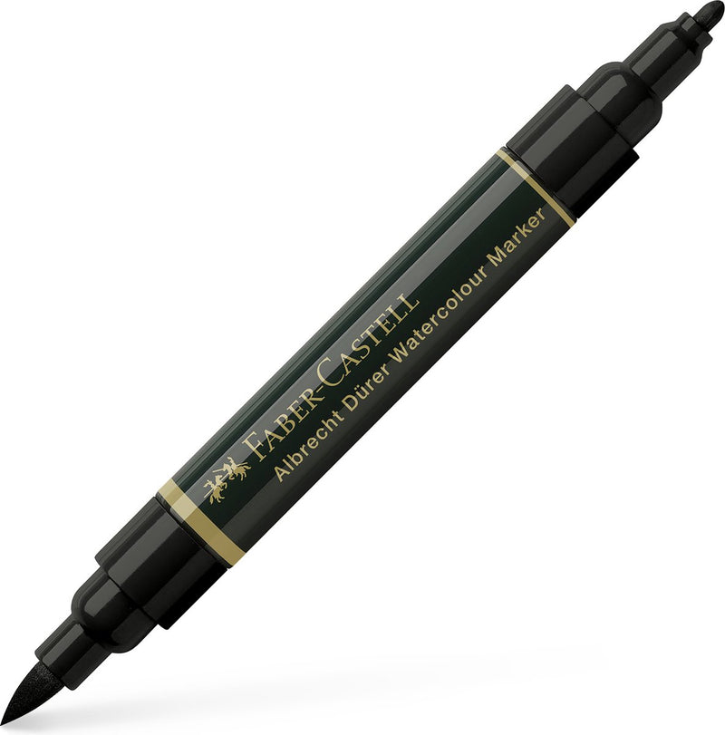 Faber-castell aquarel marker - albrecht durer - 199 zwart - fc-160499