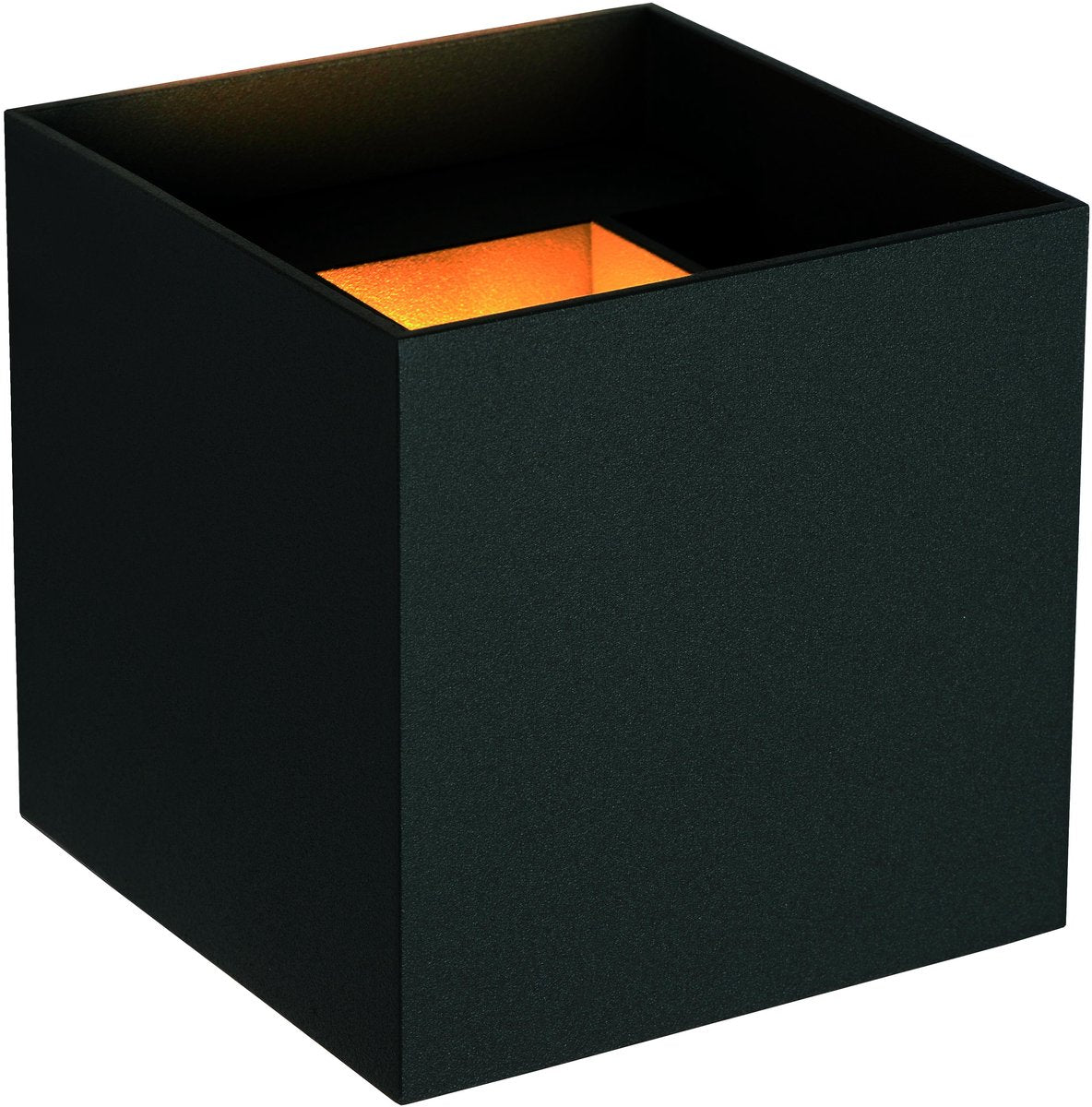 Lucide axi - wandspot wandlamp badkamer - led - 2x3,5w 2700k - ip54 - verstelbare stralingshoek - zwart