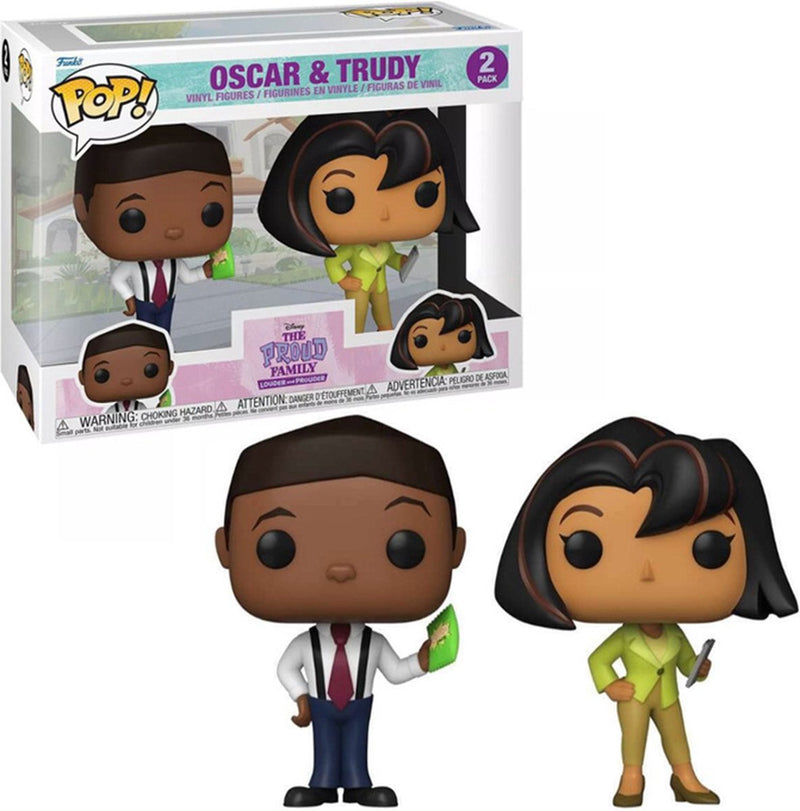 Funko pop! disney: proud family - oscar trudy 2-pack (exclusive)
