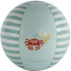 Little dutch strandbal blauw 35 cm fresh greens