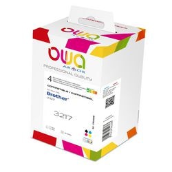 Inktcartridge owa lc3217 multikleur