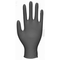Wegwerphandschoenen nitrex gp0033 nitril medium (m) zwart